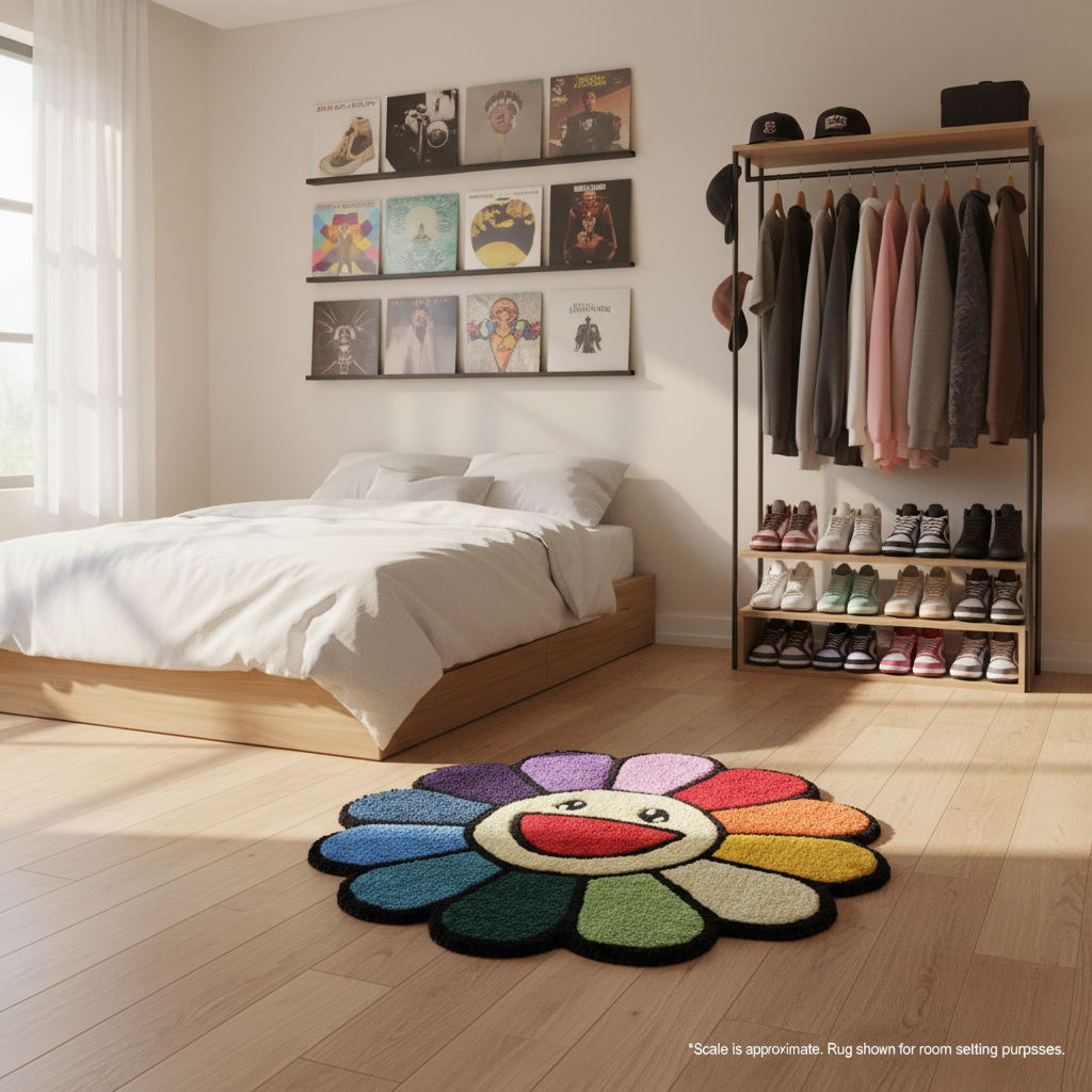 Murakami Flower Rug