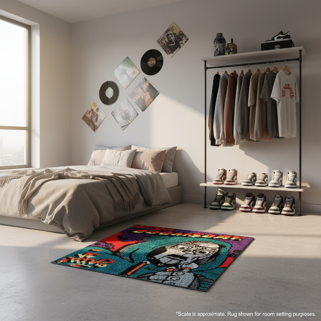 MF DOOM Operation Doomsday Rug