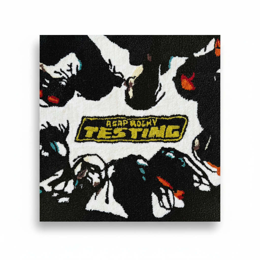 Asap Rocky Testing Rug