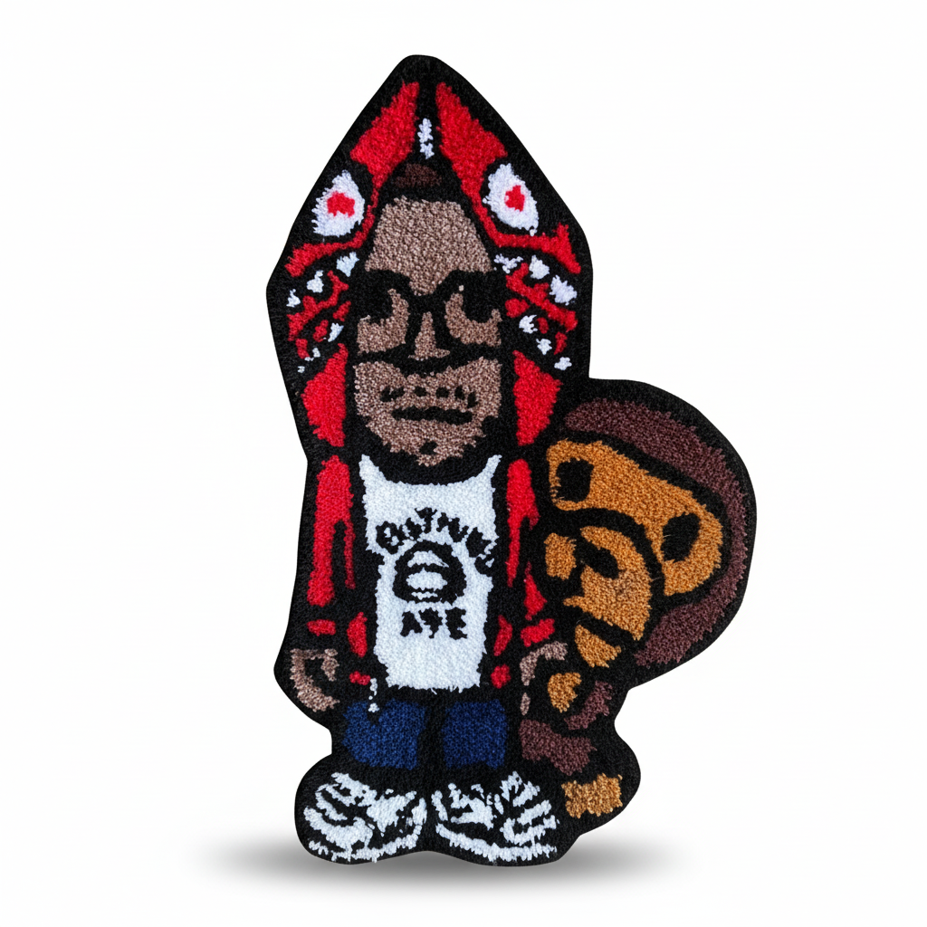 Bape Kid Cudi Rug