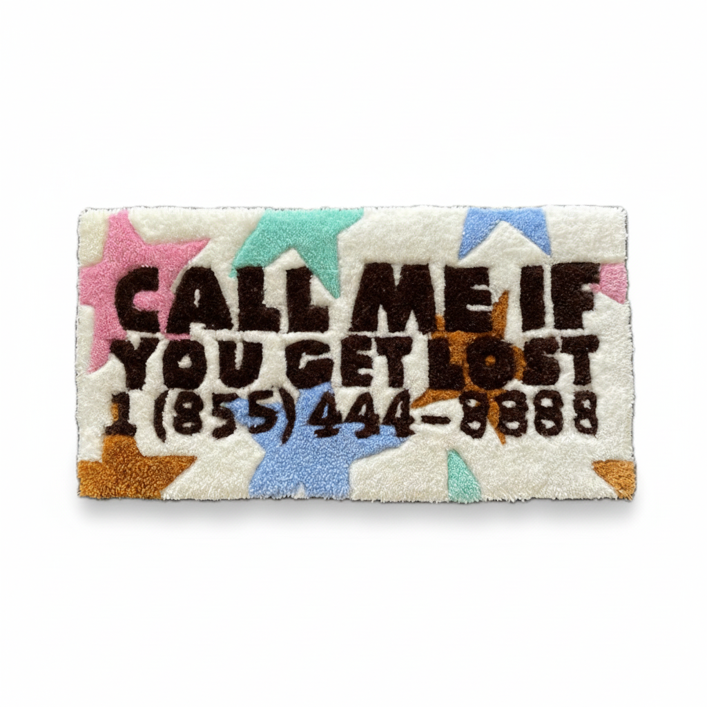 Call Me if You Get Lost rug