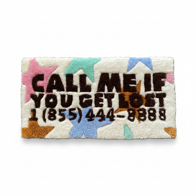 Call Me if You Get Lost rug