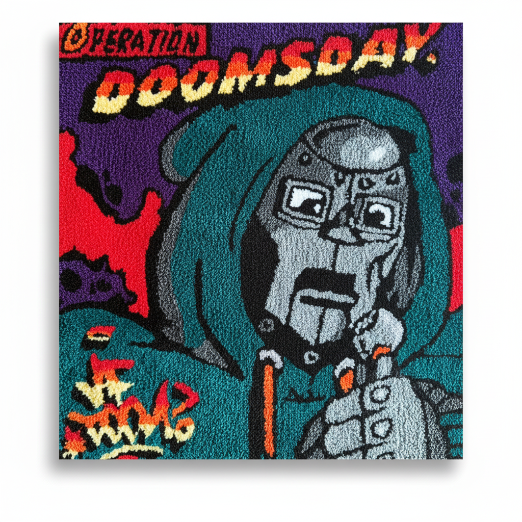 MF DOOM Operation Doomsday Rug