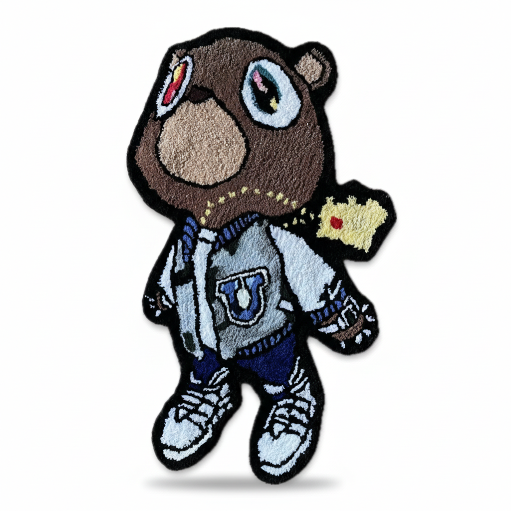 Graduation Bear Rug
