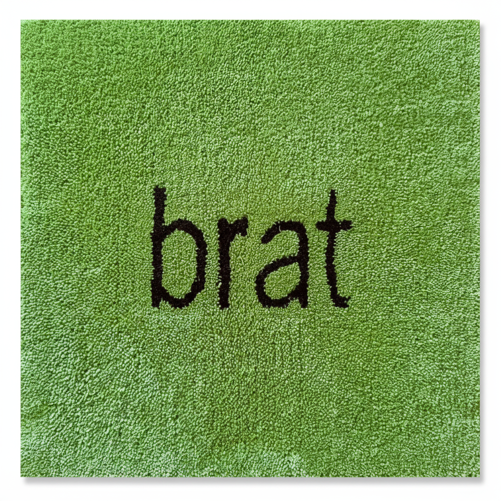 Charli xcx Brat Rug