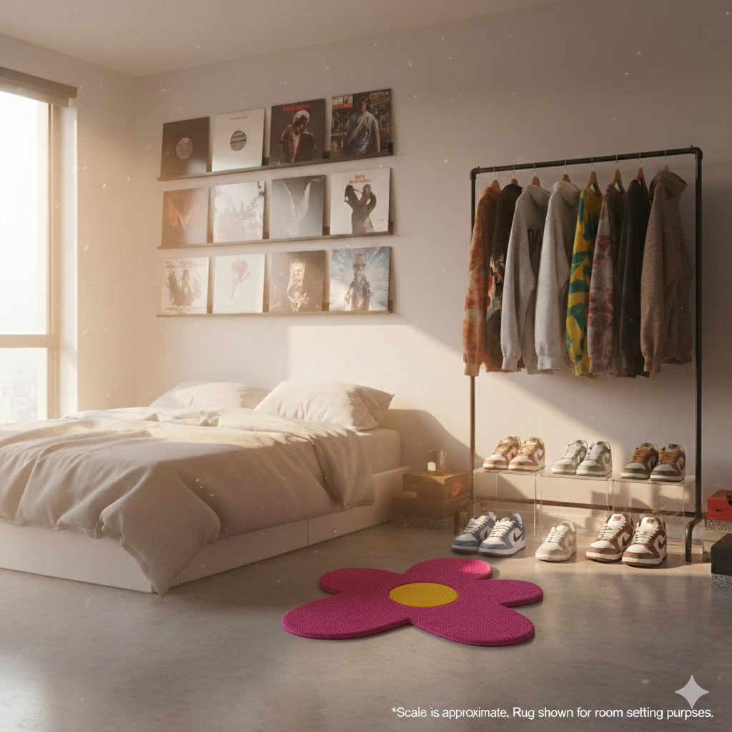 Golf Le Fleur Flower Rug