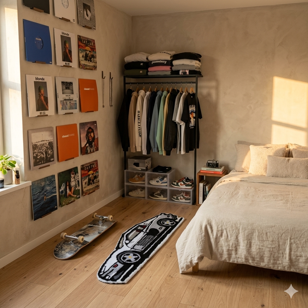 Frank Ocean White Ferrari Rug