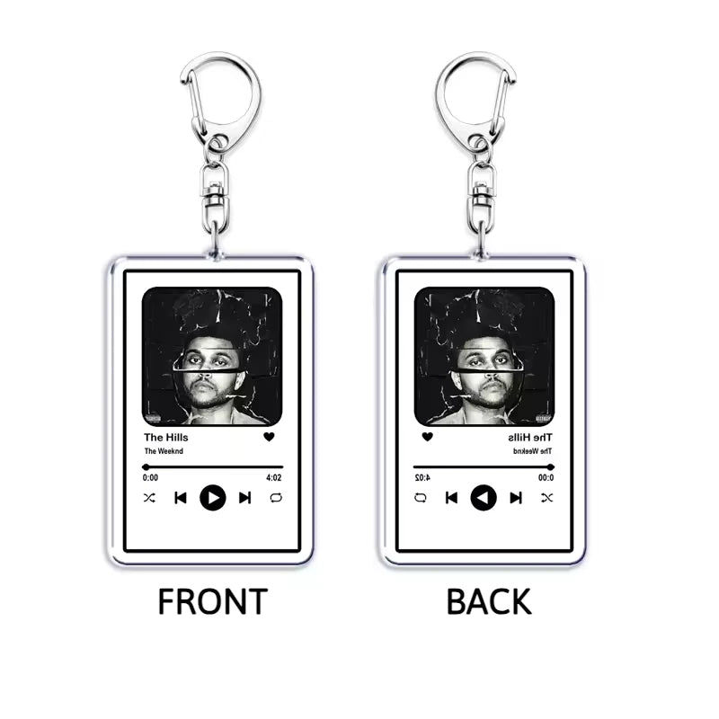 Customized Song Keychain