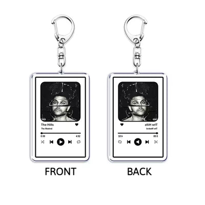 Customized Song Keychain