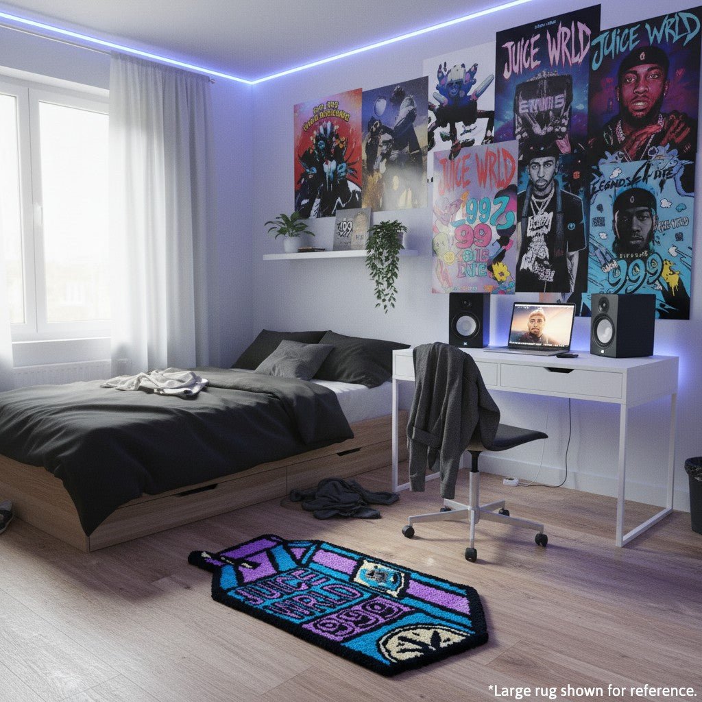Juice Wrld Juice Box Rug - Lyxoraa