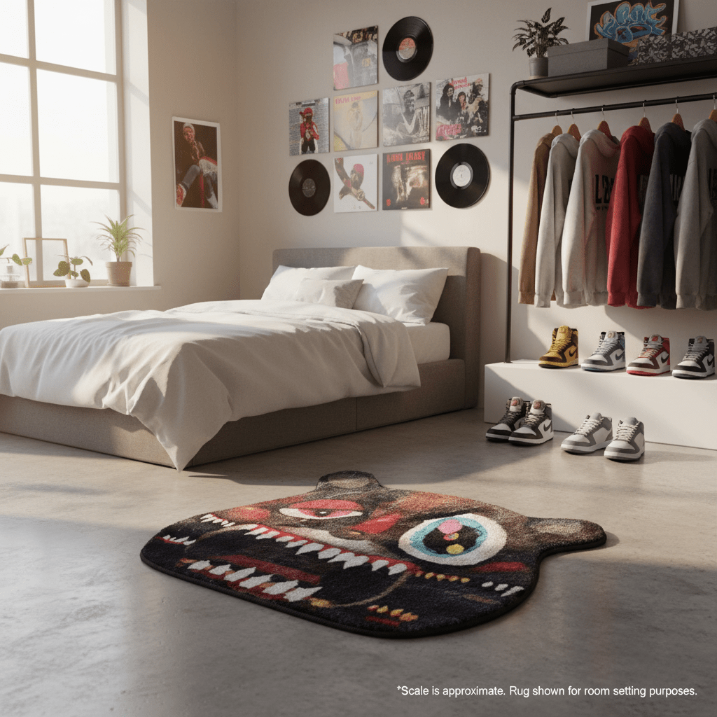 My Beautiful Dark Twisted Fantasy Rug (Limited Edition, ALMOST GONE) - Lyxoraa