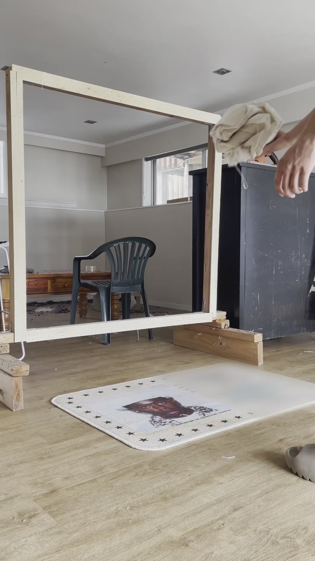 Cactus Jack Logo Rug