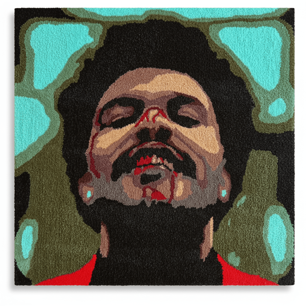 The Weeknd After Hours Rug - Lyxoraa