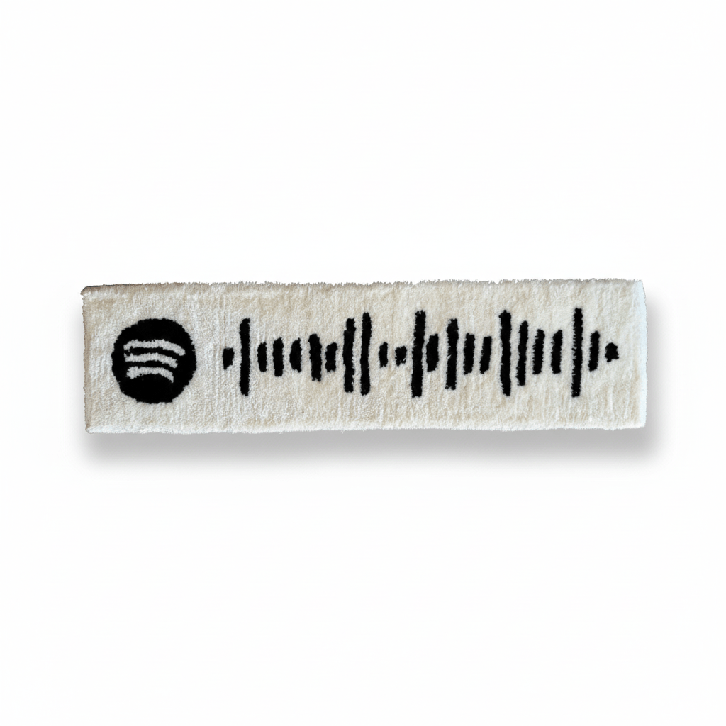 The Weeknd 'Hurry Up Tomorrow' Spotify Code Rug - Lyxoraa